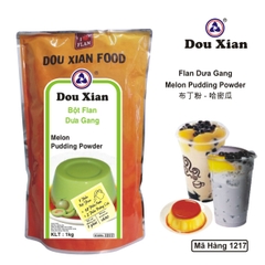 1217 - Bột Pudding/Flan hương DƯA LƯỚI Douxian - Gói 1kg