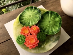Khuôn silicone hoa SEN BÚP (F0027)