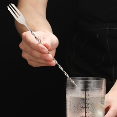 K226 - Muỗng khuấy inox 2 đầu Barspoon - Size 26cm