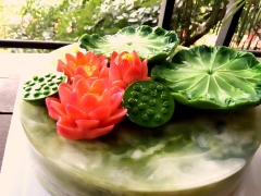 Khuôn silicone hoa SEN BÚP (F0027)