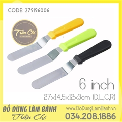 Dao chà láng GẤP KHÚC cán nhựa màu - 6 inch