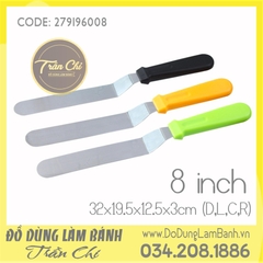 Dao chà láng GẤP KHÚC cán nhựa màu - 8 inch