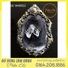 Khuôn silicone viền hoa văn dài 6c
