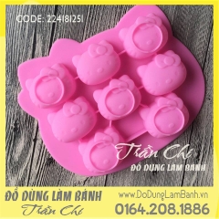 Vỉ mặt Kitty 8c trung