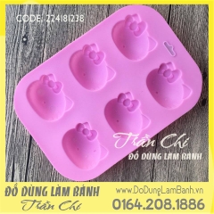 Vỉ mặt Kitty 6c trung