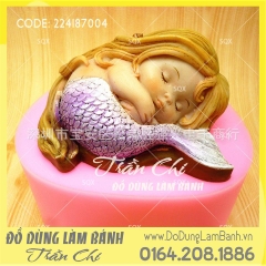 Nàng tiên cá ngủ tròn