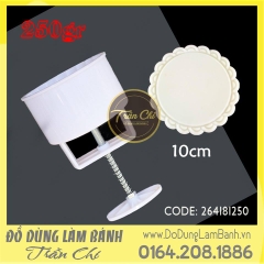 TTLX 250gr - Mặt TRƠN TRÒN có viền