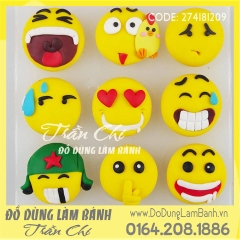 Khuôn silicone Icon 9 loại nhỏ