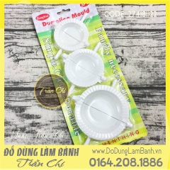 Khuôn bánh xếp, sủi cảo 3 size