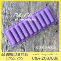 Khuôn silicone vỉ Thanh que đứng 10c