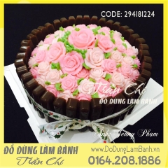 Khuôn silicone vỉ Thanh que đứng 10c