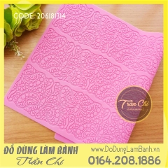 Khuôn silicone lace tấm bướm 3c