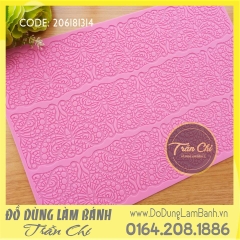 Khuôn silicone lace tấm bướm 3c