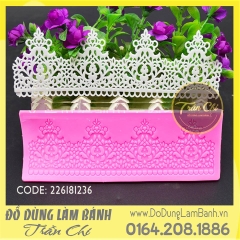 Khuôn silicone Lace ngắn - Style 15