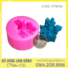 Khuôn silicone Băng đá bọt biển