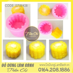 Khuôn silicone Khoanh bắp