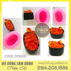Khuôn silicone Sushi trứng cá hồi - Nhỏ