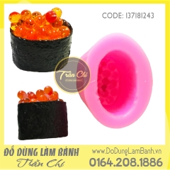 Khuôn silicone Sushi trứng cá hồi - Nhỏ