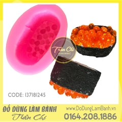 Khuôn silicone Sushi trứng cá hồi - Lớn