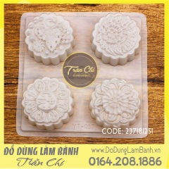 Khuôn nhựa RCTT: Hình hoa, bướm tròn 4c (PP-013)