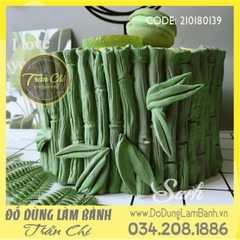 Khuôn silicone Viền tre và lá