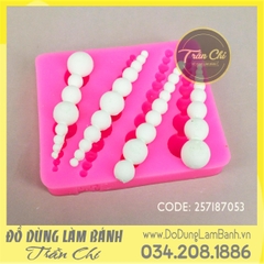 Khuôn silicone Chuỗi lớn nhỏ 4c