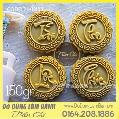 TTLX 150gr - 04 mặt tròn (Phúc, Lộc, Thọ, Tài)