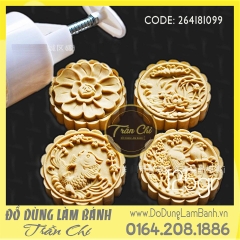 TTLX 125gr - 04 mặt tròn (đôi chim, cá, hoa, cành hoa)