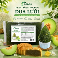 SODELI - Nhân Trái Cây DƯA LƯỚI - Gói 1kg