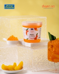 Hạt Thủy Tinh ĐÀO Popball Hùng Chương - Hủ 500gr