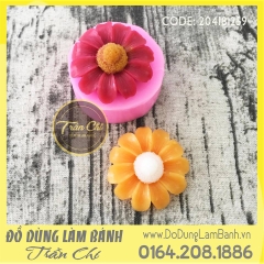 Khuôn silicone hoa DÃ QUỲ (F0743)