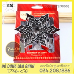 Set Cookie Cutter hình Hoa Tuyết, Cây 5c - Hộp ĐỎ