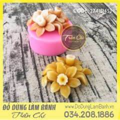 Khuôn silicone chùm hoa THỦY TIÊN