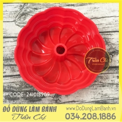 Khuôn silicone hoa cúc 3 tầng tròn - LỚN