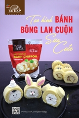 XE ĐẠP - Bột trộn sẵn Bánh CHIFFON - Gói 1kg