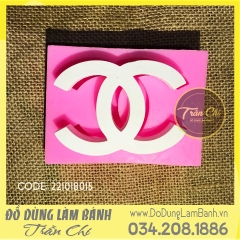 Khuôn silicone Logo Channel lớn