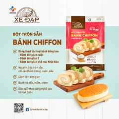 XE ĐẠP - Bột trộn sẵn Bánh CHIFFON - Gói 1kg