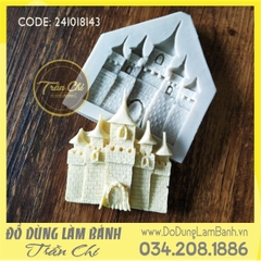 Khuôn silicone Lâu đài 5 chóp - Xám (BEST)