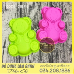 Khuôn silicone Gấu ngồi 1c lớn
