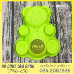 Khuôn silicone Gấu ngồi 1c lớn