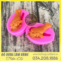 Khuôn silicone Đùi gà NHỎ