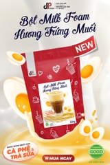Bột MILK FOAM Vị Trứng Muối DPFOOD - Gói 500gr