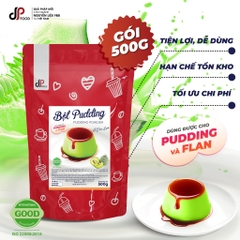 Bột PUDDING Vị Dưa Lưới DPFOOD - Gói 500gr