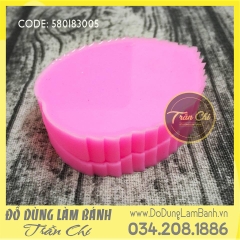 Khuôn silicone Bộ ép gân lá Hồng