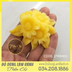 Khuôn silicone chùm hoa CÚC SAO BĂNG (F0841)