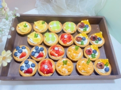 Đế bánh Tart COOKIE Nhất Hương - Bịch 630gr (30 đế)