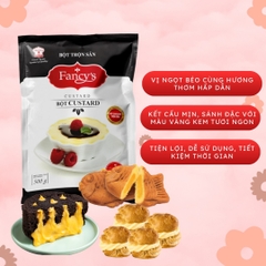 Bột trộn sẵn Nhân Su CUSTARD Fancy's - Gói 500gr