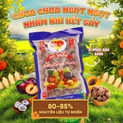 Xí Muội hột khô Thái Lan Khom Pai - Gói 500gr