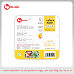 Khay Đá Nhựa Lá Bông 3 8c Hofaco (HPL67)