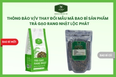 Trà Gạo Rang Nhật Lộc Phát - Gói 500gr